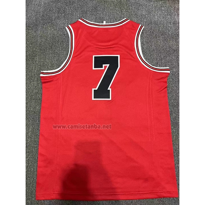 Camiseta Shohoku Miyagi #7 Rojo